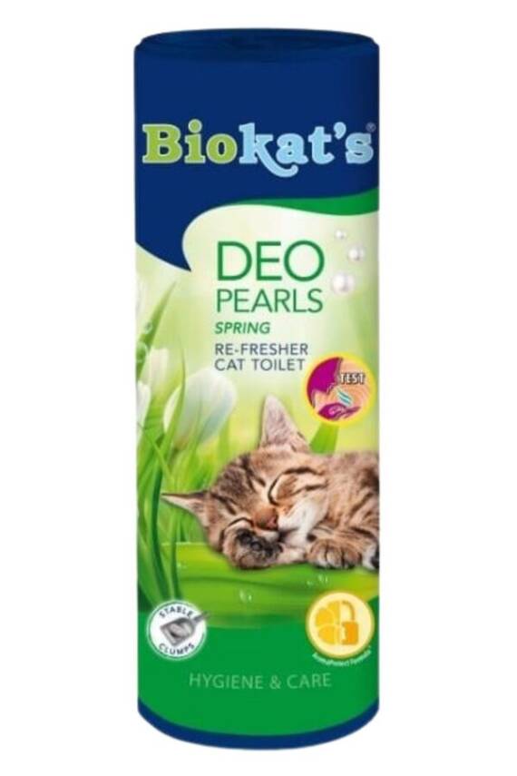 Biokats Deo Pearls Kedi Kumu Parfümü Bahar Esanslı 700gr - 1