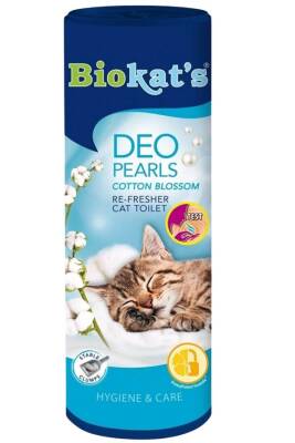 Biokats Deo Pearls Kedi Kumu Parfümü Soft Cotton 700gr - BIOKATS