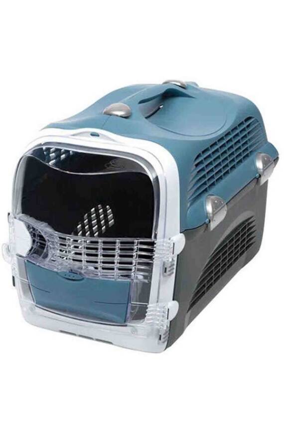 Catit Cabrio Carrier Mavi/Gri Kedi Köpek Taşıma Çantası - 1
