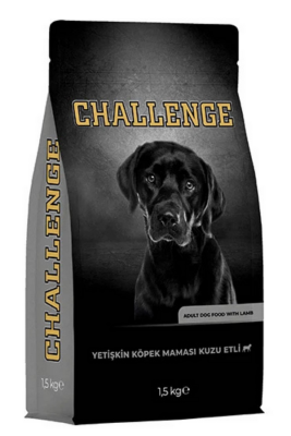 Challenge Kuzu Etli Yetişkin Köpek Maması 1,5kg - Challenge