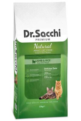 Dr.Sacchi Kuzu Etli Yetişkin Kedi Maması 15kg - DR.SACCHI