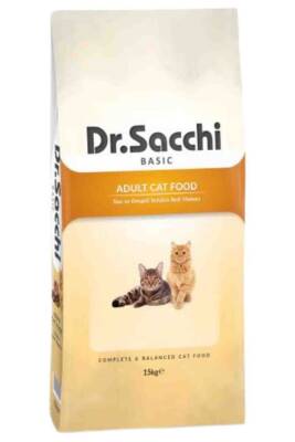 Dr.Sacchi Tavuklu Yetişkin Kedi Maması 15kg - DR.SACCHI