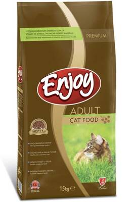 Enjoy Tavuklu Yetiskin Kedi Mamasi 15 kg - ENJOY
