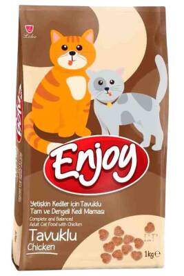 Enjoy Tavuklu Yetiskin Kedi Mamasi 1kg - ENJOY