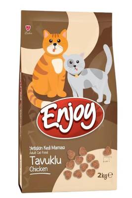 Enjoy Tavuklu Yetişkin Kedi Maması 2kg - ENJOY