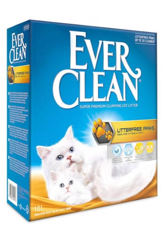 Ever Clean LitterFree Paws Patiye Yapışmayan ve İz Bırakmayan Kedi Kumu 10lt - 1