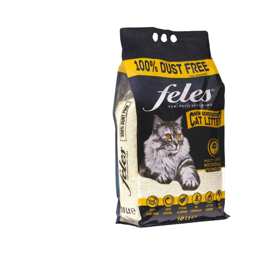 Feles Tozsuz 10 lt Kedi Kumu - 2