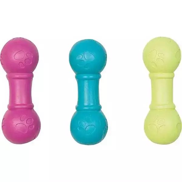 Flamingo Düdüklü Halter Köpek Oyuncağı 10 Cm - 1