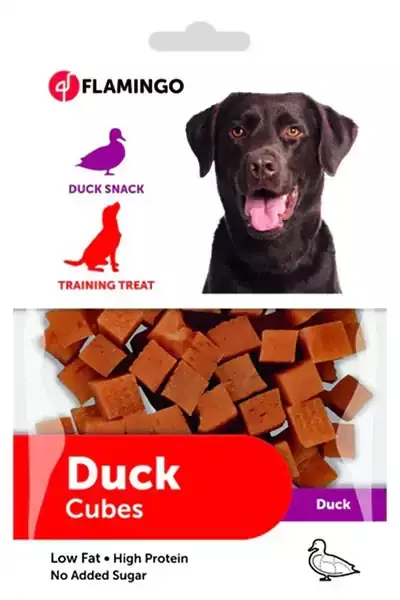 Flamingo Ördekli Küp Köpek Ödül Maması 85gr - 1