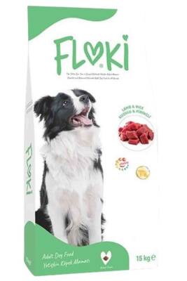 Floki Kuzulu ve Pirinçli Yetişkin Köpek Maması 15kg - Floki