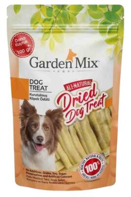 Garden Mix Kurutulmuş Dana Kuyruk Köpek Ödülü 100gr - GARDEN MIX