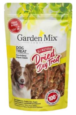Garden Mix Kurutulmuş Horoz Boyun Köpek Ödülü 100gr - GARDEN MIX
