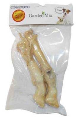 Garden Mix Kurutulmuş Oğlak Paça Köpek Ödül Maması 2li - GARDEN MIX