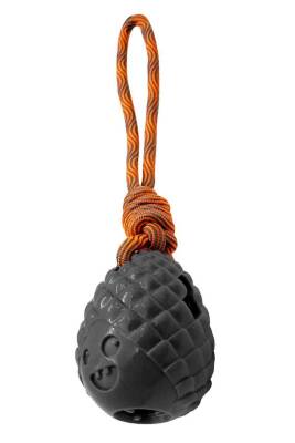 Gimdog Çam Kozası Şeklinde Çekiştirmeli Köpek Ödül Oyuncağı Gri - Gimdog 