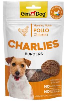 Gimdog Charlies Burgers Tavuklu Köpek Ödülü 70gr - Gimdog 