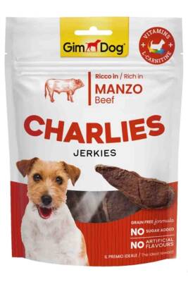 Gimdog Charlies Jerkies Sığır Etli Köpek Ödülü 70gr - Gimdog 
