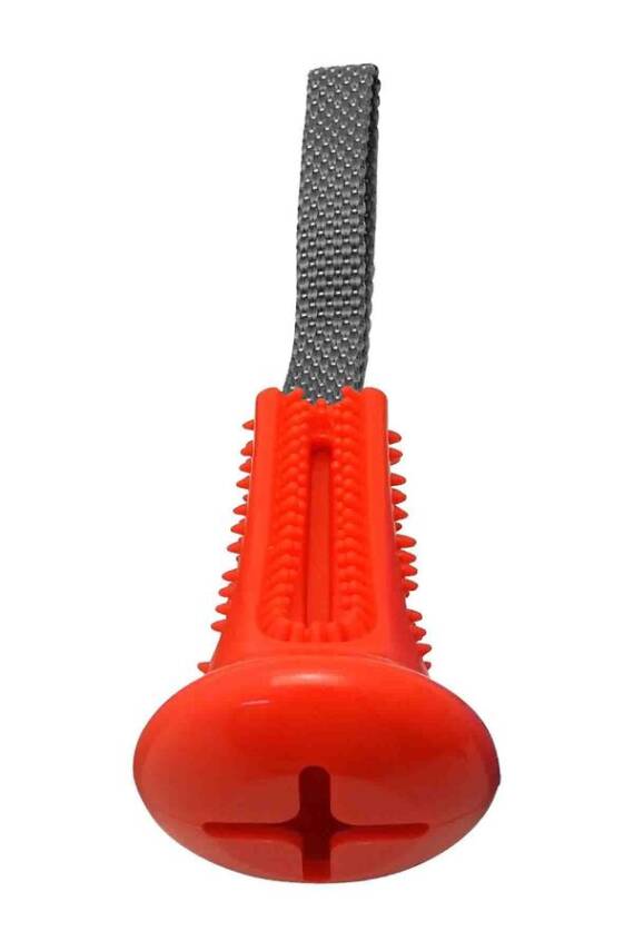 Gimdog Çubuk Şeklinde Çekiştirmeli Köpek Ödül Oyuncağı Kırmızı - 1