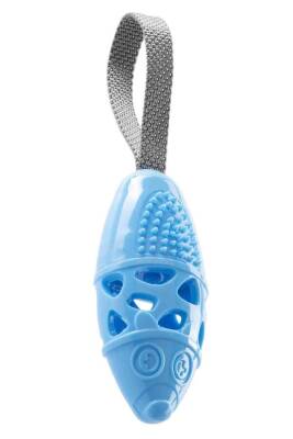 Gimdog Fare Şeklinde Çekiştirmeli Köpek Ödül Oyuncağı Mavi - Gimdog 