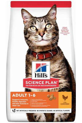 Hills Adult Tavuklu Yetişkin Kedi Maması 15kg - Hills