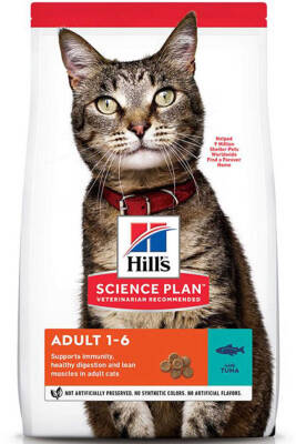 Hills Adult Ton Balıklı Yetişkin Kedi Maması 1,5kg - Hills