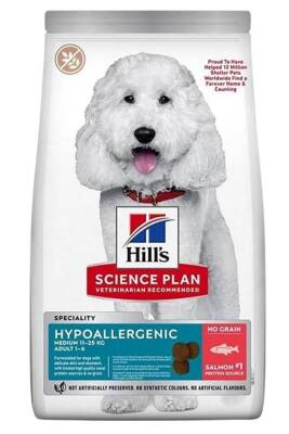 Hills Hypo-Allergenic Somonlu Orta Irk Yetişkin Köpek Maması 12kg - Hills