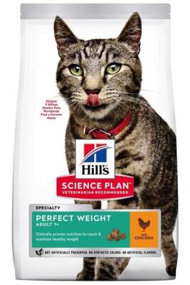 Hills Perfect Weight Yetişkin Tavuklu Kedi Maması 2,5kg - Hills