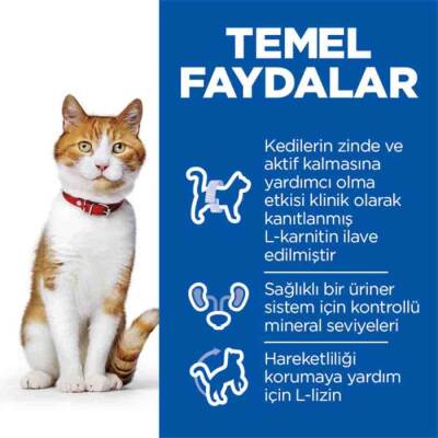 Hills Somonlu Kısırlaştırılmış Yetişkin Kedi Maması 1,5kg - 3