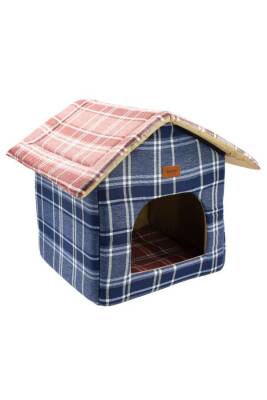 Lepus Shack House Yatak Ekose Mavi - Lepus 