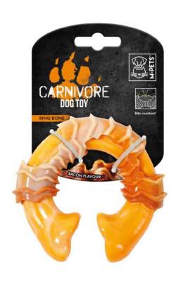 M-Pets Carnivore Ring Bone Pastırma Aromalı Köpek Oyuncağı - M-PETS