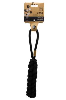 M-Pets Coto Black Loop Bar Örgü Oyuncak 34cm - M-PETS