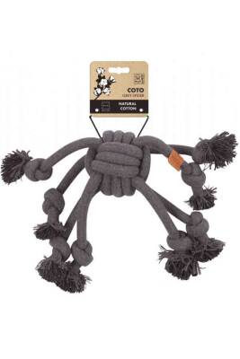 M-Pets Coto Grey Spider Örgü Oyuncak 38cm - M-PETS