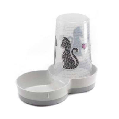 Moderna Love Kedi Ve Köpek Saklama Hazneli Mama Ve Su Kabı 1,5lt - Moderna