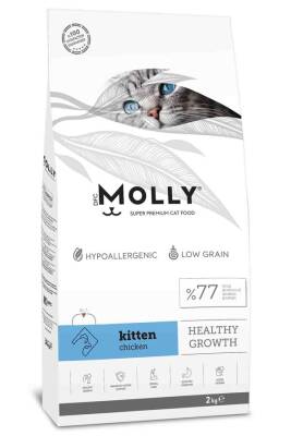 Molly Tavuklu Yavru Kedi Maması 2kg - MOLLY