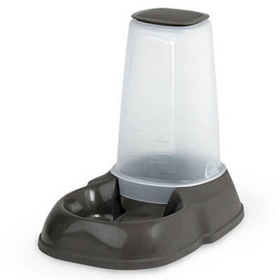 Mps Kedi ve Köpekler için Plastik Depolu Mama Kabı 1500ml (Karışık Renkli) - MPS