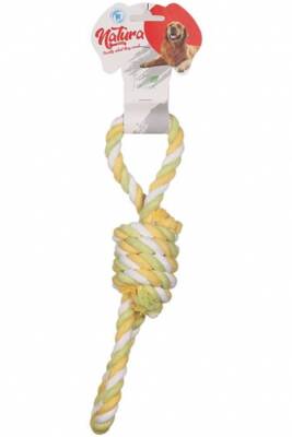 Natura Çift Tutmaçlı Midi Halat Köpek Oyuncak 30 cm - Natura