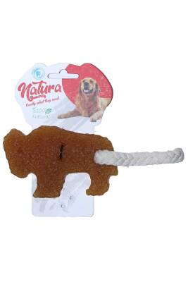 Natura Doğal Kauçuk Bizon Köpek Çiğneme Oyuncağı - Natura