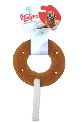 Natura Doğal Kauçuk Halka Köpek Çiğneme Oyuncağı - Natura
