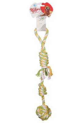 Natura Düğüm Toplu Çekme Halat Köpek Oyuncak 43 cm - Natura