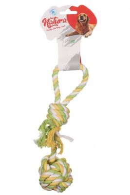 Natura Toplu Çekme Halat Köpek Oyuncak 26 cm - Natura