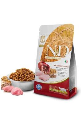 ND Ancestral Grain Düşük Tahıllı Tavuk ve Narlı Kısırlaştırılmış Kedi Maması 10kg - 2