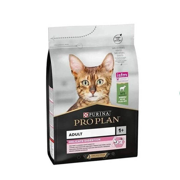 Pro Plan Delicate Kuzu Etli Seçici Yetişkin Kedi Maması 10 kg - 1
