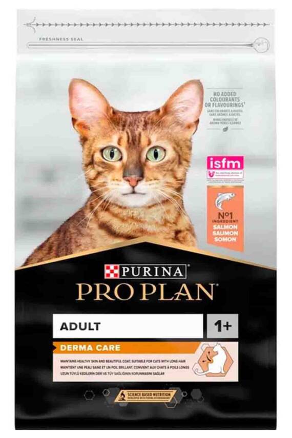 Pro Plan Derma Care Somonlu Yetişkin Kedi Maması 10kg - 1