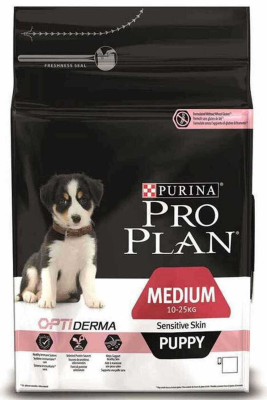 Pro Plan Puppy Somonlu Orta Irk Hassas Derili Yavru Köpek Maması 12kg - PROPLAN