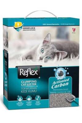 Reflex Box Active Carbon Gri Kedi Kumu 10lt - Reflex
