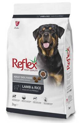 Reflex Kuzu Eti ve Pirinçli Yetişkin Köpek Maması 3kg - Reflex