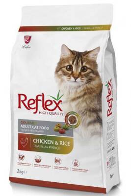 Reflex Multi Color Tavuklu ve Pirinçli Yetişkin Kedi Maması 2kg - Reflex
