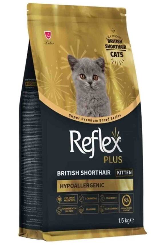 Reflex Plus British Shorthair Yavru Kedi Maması 1,5kg - 1