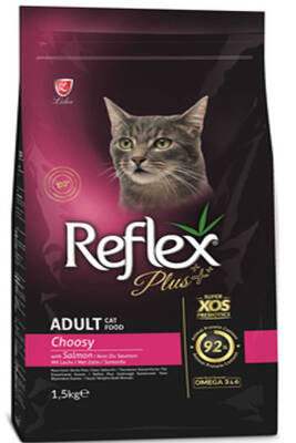 Reflex Plus Choosy Somonlu Seçici Yetişkin Kedi Maması 1,5kg - Reflex