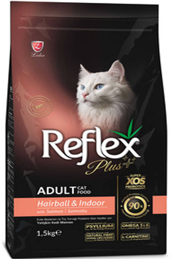 Reflex Plus Hairball Somonlu Yetişkin Kedi Maması 1,5kg - 1