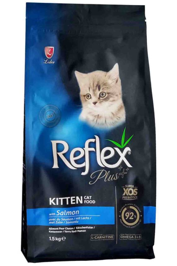 Reflex Plus Kitten Somonlu Yavru Kedi Maması 1,5kg - 1